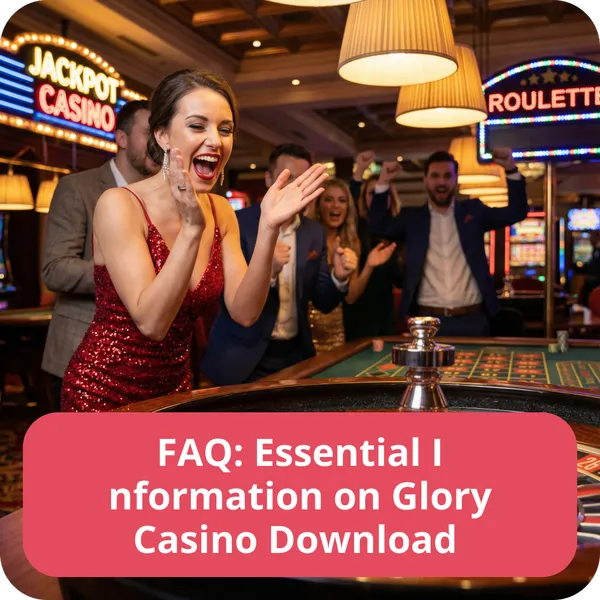 FAQ: Essential Information on Glory Casino Download