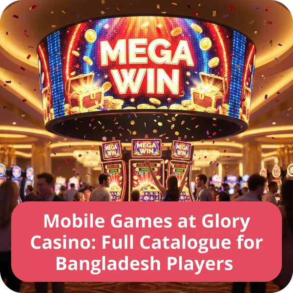 Mobile Games at Glory Casino: Full Catalogue for Bangladesh Players